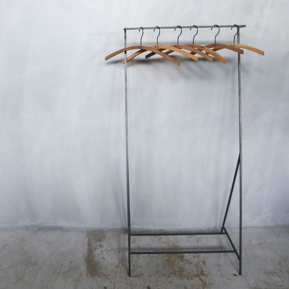 ＼送料無料／[S.L Hanger Rack]ハンガーラック アイアン シンプル 軽量 店舗什器 ‐21‐ 7枚目の画像