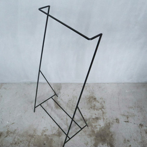 アイアン ハンガーラック SS シンプル アイアン ハンガーラック W90