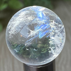 虹入り】レムリアンシード クリスタル スフィア（丸玉）48mm