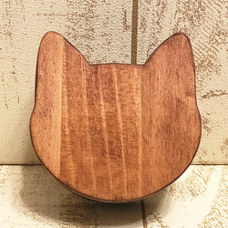 客製化個性木質貓咪收納盒 | 配件盒、戒指枕盒、小物收納盒。顏色可更換。 第2張的照片