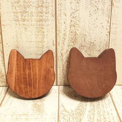 客製化個性木質貓咪收納盒 | 配件盒、戒指枕盒、小物收納盒。顏色可更換。 第5張的照片