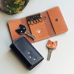 交渉中　猫型キーカバー小　ロロマ　黒② 石黒亜矢子 キーカバー 黒 交渉中 猫型キーカバー小 ロロマ 黒② 石黒