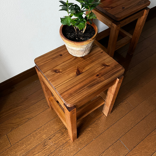 新生活を彩るシンプルな木製/ベンチ/スツールチェア/ウォルナット 新生活を彩るシンプルな木製/ベンチ/スツールチェア 新生活を