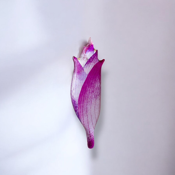 ★再販★茗荷(ミョウガ)のブローチ《特集掲載》 2枚目の画像