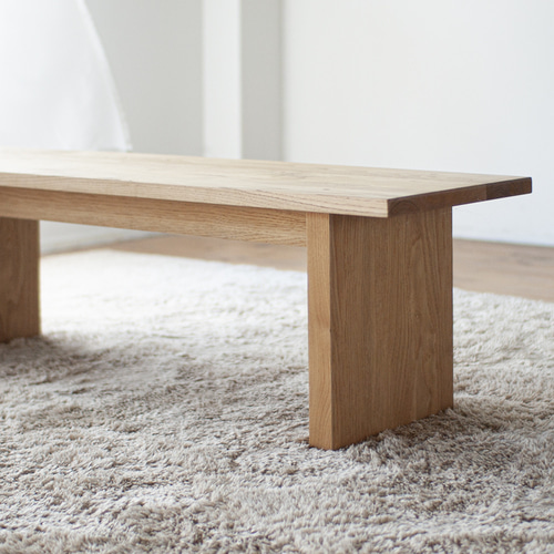 熊本くりのベンチ（幅120cm 130cm・栗材）幅、色、塗装選択可