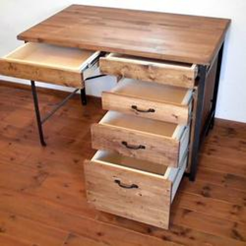 ワークデスク用引き出しボックス（キャスター付き）A3サイズ用 棚