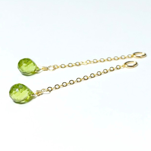 ペリオット様♡天然石チャーム ペリオット様♡天然石チャーム