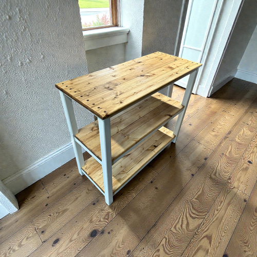 hotaru キャビネット 棚 キッチン カントリー 店舗 作業台 天然木 無垢