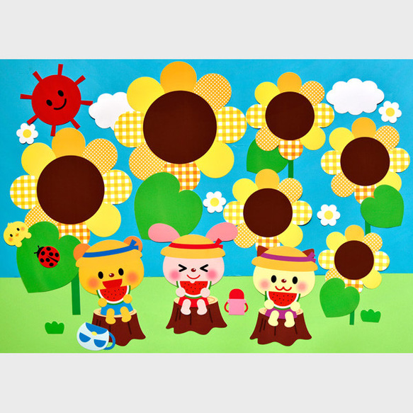 壁面飾り 保育 1月2月3月4月5月6月7月8月9月10月11月12月