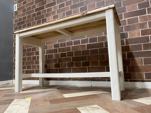 hotaru　椅子　ベンチ　スツール　カントリー　飾り棚　踏み台　天然木　無垢材　オーダー可 3枚目の画像