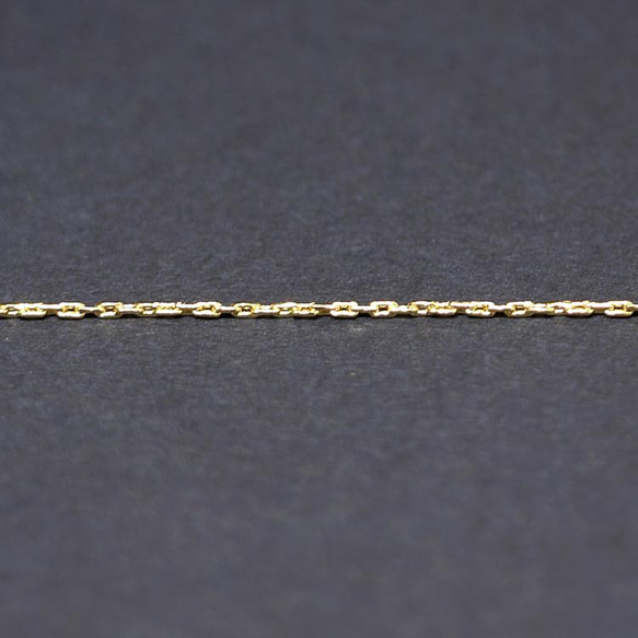 再次上架 [1M] 寬度約 0.7mm / 線徑約 0.5mm 金黃銅鏈 NF / UCG51 第4張的照片