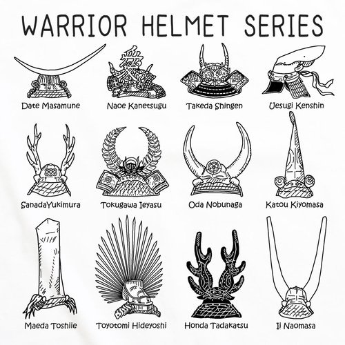 豆兜15点セット戦国武将兜