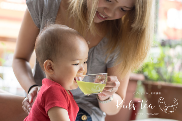 こどもとたのしむ有機茶Kids TEA【家族みんなで飲める、苦みを極限まで減らした有機緑茶】 2枚目の画像