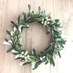 ブルーファンタジアとスターチスのハーフリース フラワーギフト