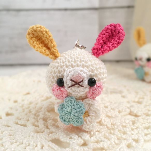 カラフルおもちゃ箱カラーうさぎさん♡小さな癒し系☆見守り隊