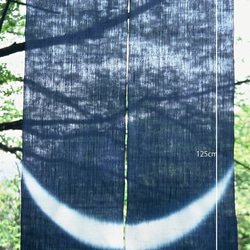 暖簾 のれん N-2201 本麻 半間 90x125cm タペストリー・壁掛け Studio