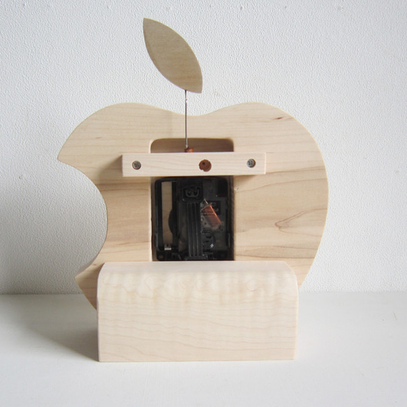apple　振り子置・掛時計 5枚目の画像
