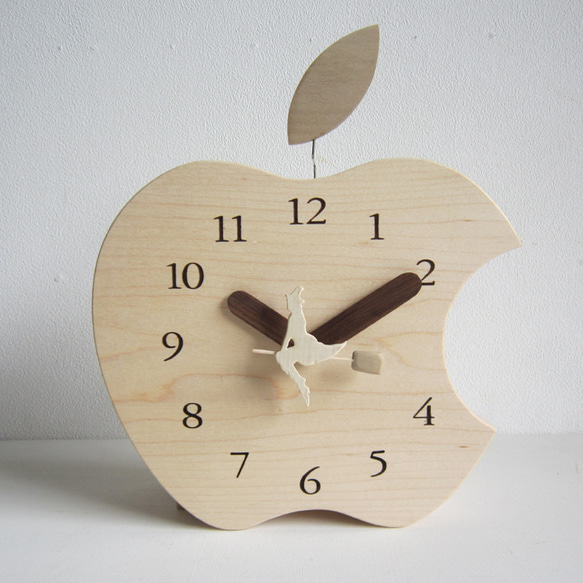 apple　振り子置・掛時計 4枚目の画像