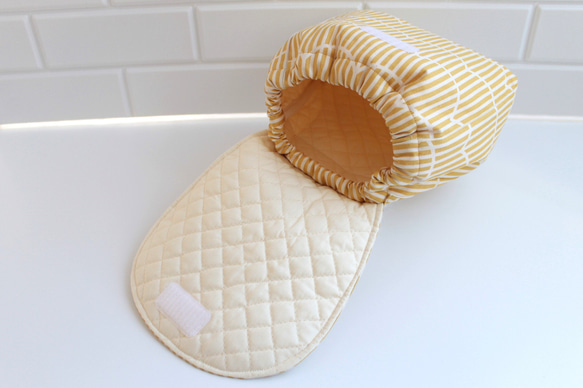 ( 'ω'o[ 一升餅 ベビーリュック　フリルストライプ ]o 5枚目の画像