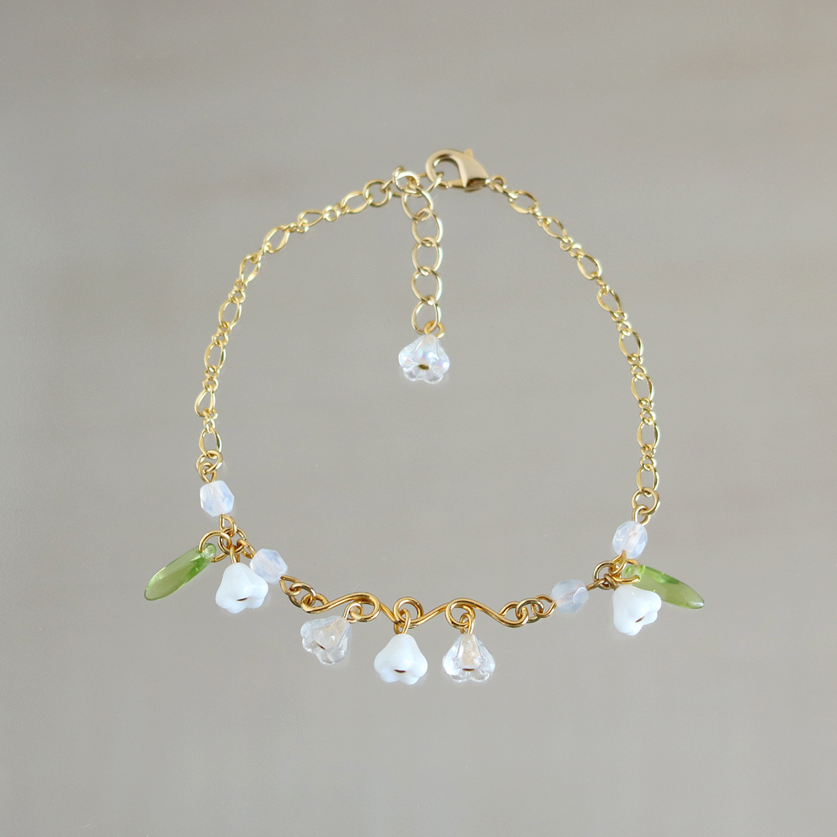 スフェーン　ブレスレット AB2442 【限定価格】 スフェーン（Sphene） タンブル ブレスレット