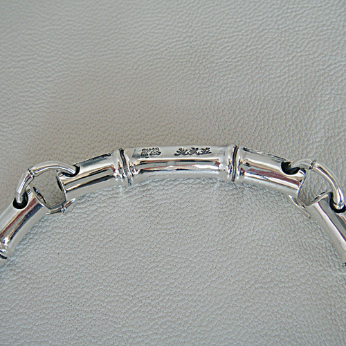 竹ブレスレット 大 シルバーアクセサリー-送料無料 和物 和柄 ギフト