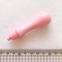 【ピンク】シーリングワックス　木製ハンドル 2枚目の画像