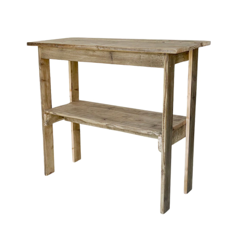 コンソールテーブル　リサイクルウッド　アンティーク　ナチュラル家具　ハンドメイド cafemokuカフェモク家具 - Yahoo!ショッピング
