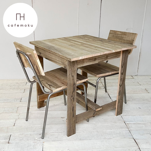 リサイクルウッド☆カフェテーブル RW0073 ダイニングテーブル