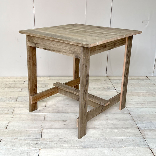 リサイクルウッド☆カフェテーブル RW0073 ダイニングテーブル