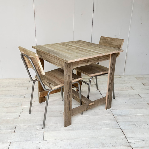 リサイクルウッド☆カフェテーブル RW0073 ダイニングテーブル