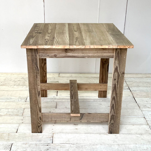 リサイクルウッド☆カフェテーブル RW0073 ダイニングテーブル