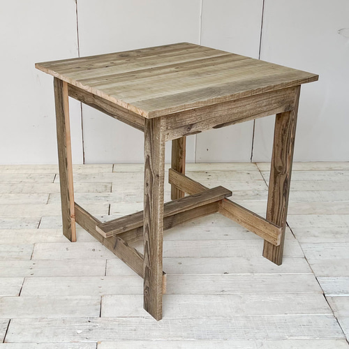 リサイクルウッド☆カフェテーブル RW0073 ダイニングテーブル