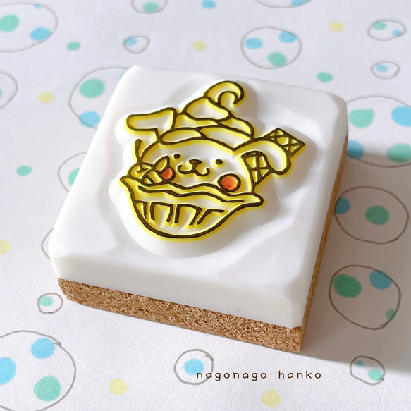 [usagi様ご確認用]オーダー✩消しゴムはんこ ひゃっこぃうさぎの消しゴムはんこ はんこ・スタンプ なごなご