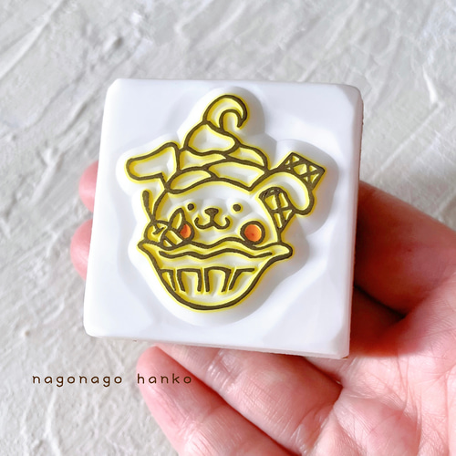 ひゃっこぃうさぎの消しゴムはんこ はんこ・スタンプ なごなご