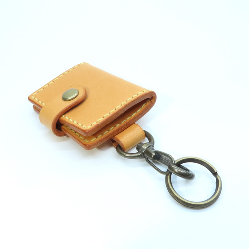 牛ヌメ革・フォトキーホルダー（手縫い） キーケース craftleaf 通販  