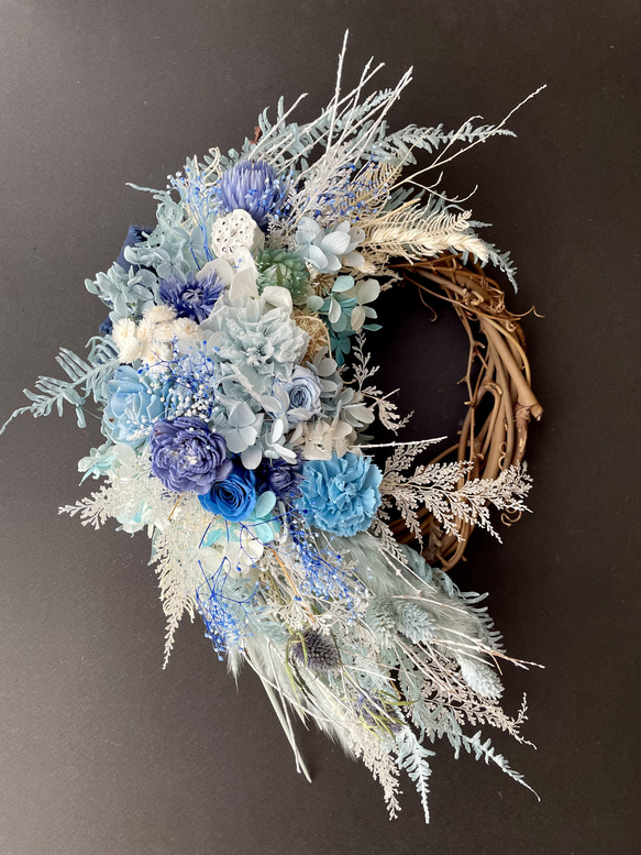 Dryflower Crescent wreath 6枚目の画像