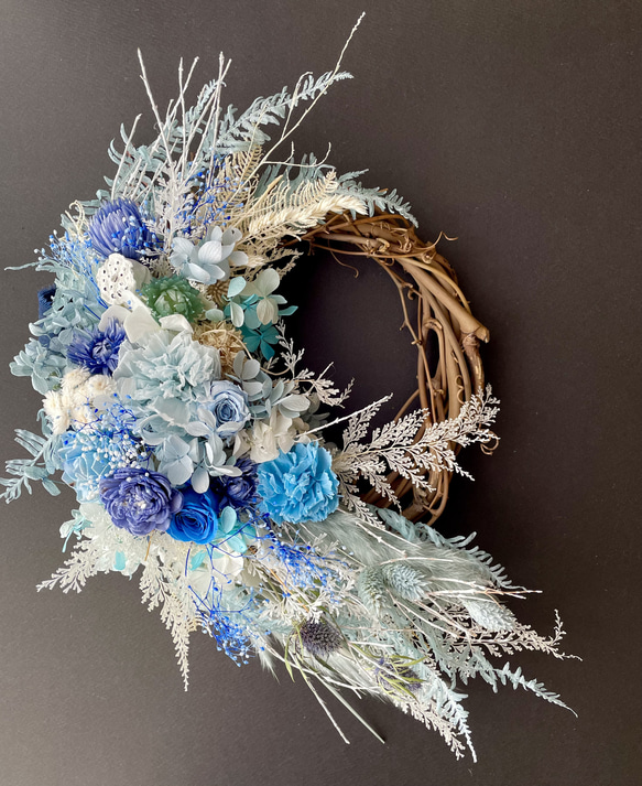 Dryflower Crescent wreath 4枚目の画像