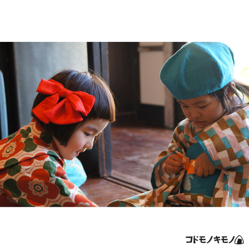 大正ロマン風リボン 子供服 コドモノキモノ 通販 426330｜Creema(クリーマ)