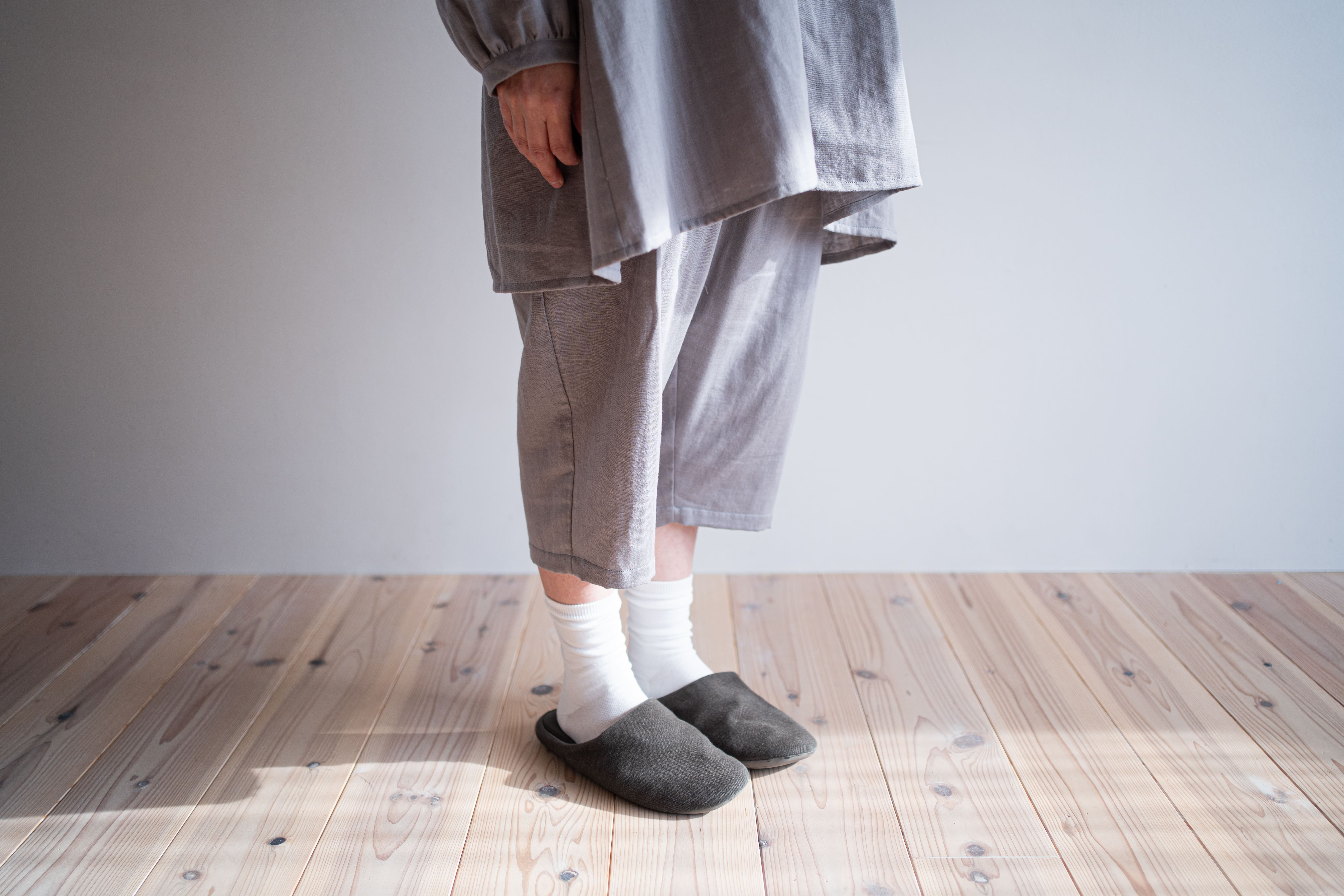 楽ちん、やさしい履き心地のペチパンツ｜国産ダブルガーゼ100％（9色）