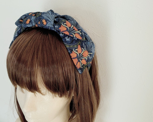 【新品未使用】Complex Biz × ウィリアムモリス カチューシャ 94e35e6f625ba8b391939e8070353d