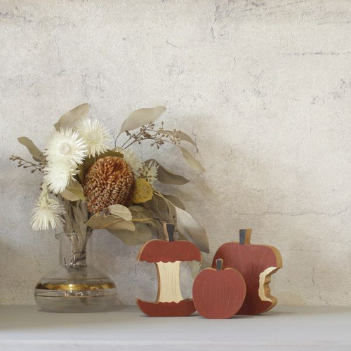 iwagu 結ぶ　小さなリンゴの木　布花　置物　インテリア iwagu 結ぶ 小さなリンゴの木 布花 置物 インテリア