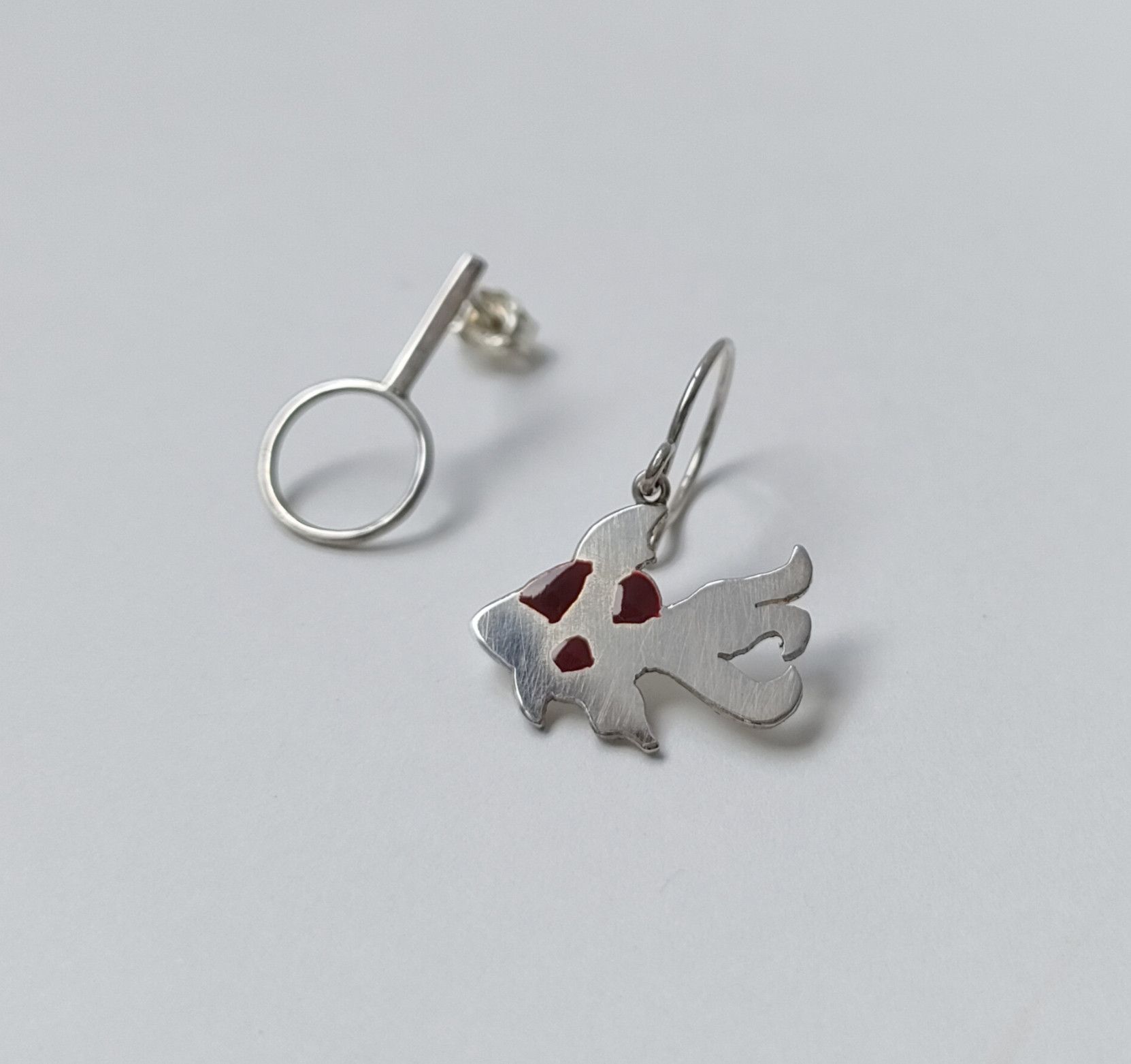 金魚すくいピアス