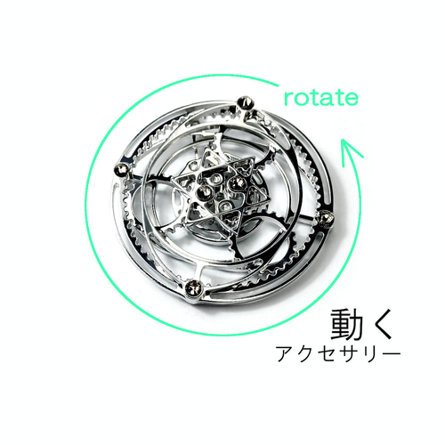 プラネタリーアクセサリー】クルクル回すのがクセになる