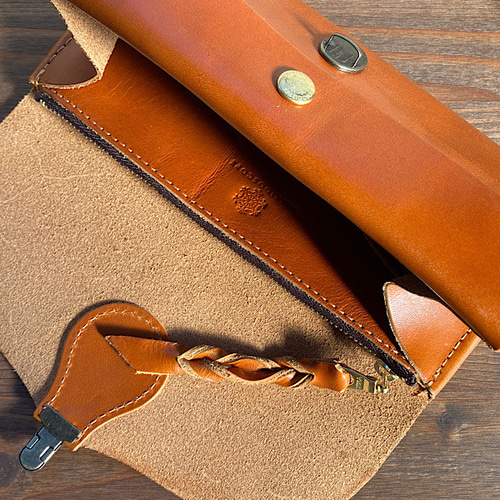 受注製作（納期約1.5〜2ヶ月）】 栃木レザー＊長財布 「series