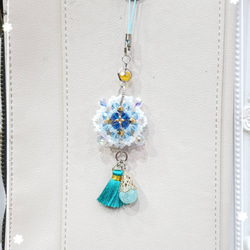 【手作．狂想】9月新品 ~~~ 蕾絲晶菱墬   DIY表格式串珠材料包 第2張的照片