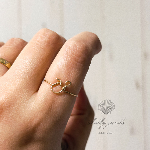 名前入りリング オーダーリング ネームリング イニシャルリング