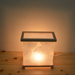 フロアライト檜　華 LED 2枚目の画像