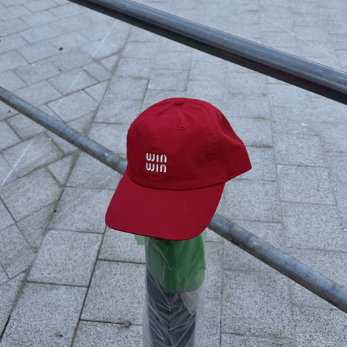 new color】winwin 刺繍コットンキャップ / unisex キャップ wagdog