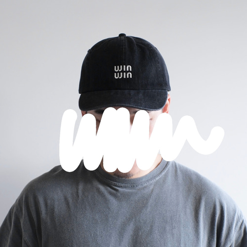 winwin 刺繍キャップ / unisex / 全4色 キャップ wagdog 通販
