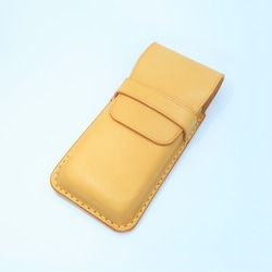 牛ヌメ革・ベルトポーチ型スマートキーケース（手縫い） キーケース